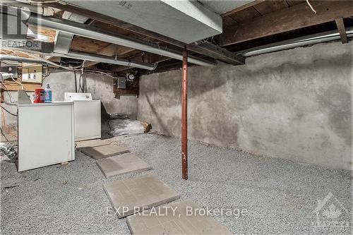 295 Bell Street S, Ottawa, ON - Indoor Photo Showing Basement