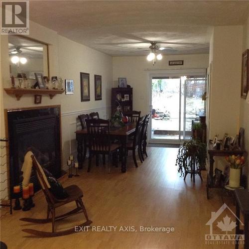 13 Bayview Crescent, Montague, ON - Indoor Photo Showing Dining Room With Fireplace