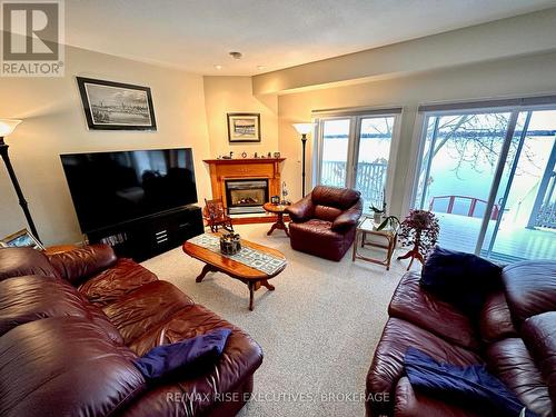 74 Pegg Road, Rideau Lakes, ON - Indoor Photo Showing Living Room With Fireplace