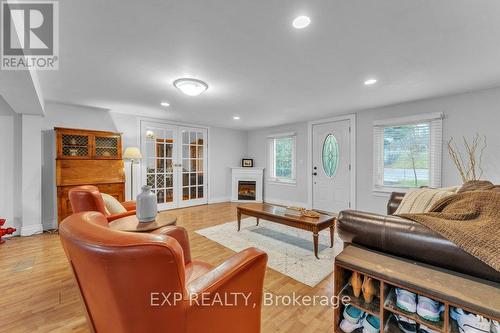 1710 County Road 10, Prince Edward County (Athol), ON - Indoor Photo Showing Living Room With Fireplace