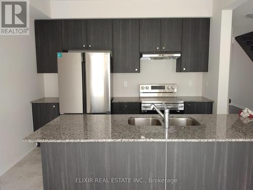 195 Spitfire Drive, Hamilton, ON - Indoor Photo Showing Kitchen With Stainless Steel Kitchen With Double Sink With Upgraded Kitchen