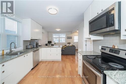 53 Laval Street, Ottawa, ON - Indoor Photo Showing Kitchen With Stainless Steel Kitchen With Upgraded Kitchen