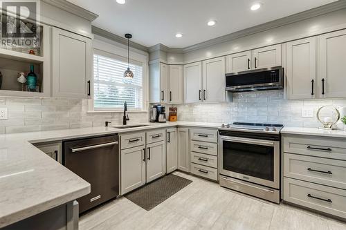 47 Western Island Pond Drive, Torbay, NL - Indoor Photo Showing Kitchen With Upgraded Kitchen