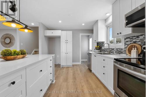 184 Keefer Road, Thorold (558 - Confederation Heights), ON - Indoor Photo Showing Kitchen With Upgraded Kitchen