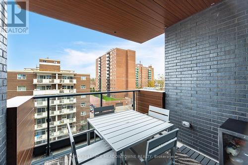 616 - 21 Park Street E, Mississauga, ON - Outdoor With Balcony With Exterior