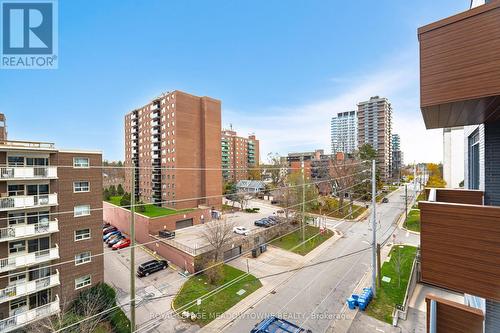 616 - 21 Park Street E, Mississauga, ON - Outdoor With Balcony