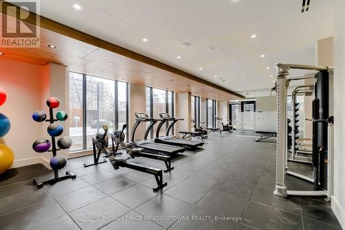 616 - 21 Park Street E, Mississauga, ON - Indoor Photo Showing Gym Room