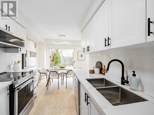 74 Mare Crescent, Toronto, ON - Indoor Photo Showing Kitchen With Double Sink With Upgraded Kitchen