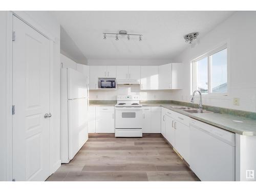 315 Brintnell Bv Nw, Edmonton, AB - Indoor Photo Showing Kitchen With Double Sink