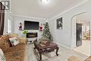 2674 Alexis Road, Windsor, ON  - Indoor Photo Showing Living Room With Fireplace 