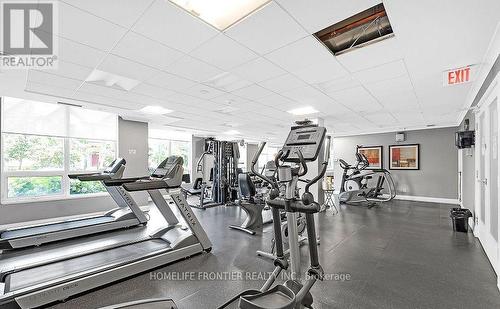 612 - 20 North Park Road, Vaughan, ON - Indoor Photo Showing Gym Room