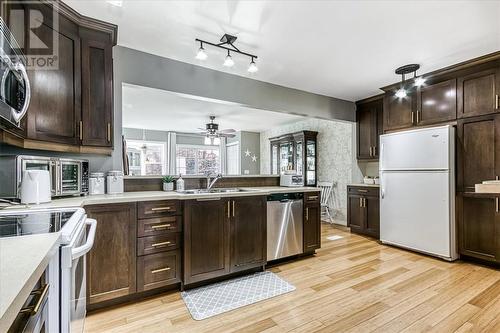 1147 Lonsdale Avenue, Greater Sudbury, ON - Indoor Photo Showing Kitchen With Double Sink