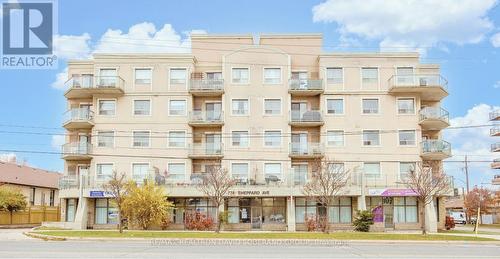 306 - 778 Sheppard Avenue W, Toronto, ON - Outdoor With Balcony With Facade