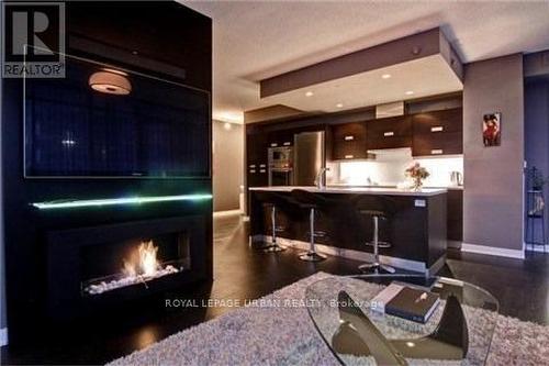 1808 - 88 Park Lawn Road, Toronto, ON - Indoor With Fireplace