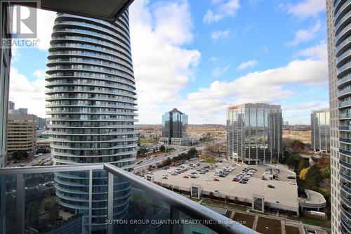 1610 - 70 Absolute Avenue, Mississauga, ON - Outdoor With Balcony