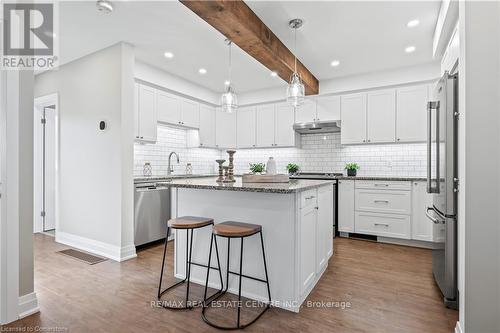 157 Adelaide Street, Kitchener, ON - Indoor Photo Showing Kitchen With Stainless Steel Kitchen With Upgraded Kitchen