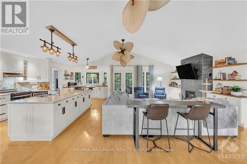 220 Garfield Street, Gananoque, ON - Indoor Photo Showing Kitchen With Double Sink