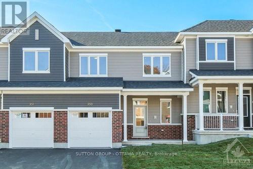 353 Falsetto Street, Ottawa, ON - Outdoor With Deck Patio Veranda With Facade