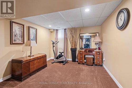 1410 Wagner Road, Central Frontenac (Frontenac Centre), ON - Indoor Photo Showing Gym Room