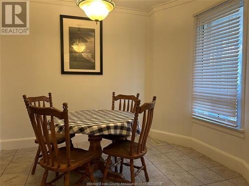 1079 Hall Avenue, Windsor, ON - Indoor Photo Showing Dining Room