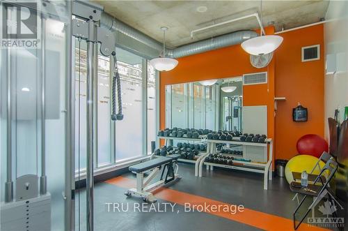 405 - 383 Cumberland Street, Ottawa, ON - Indoor Photo Showing Gym Room