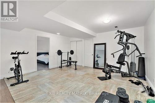 6 Telegraph Avenue, Alfred And Plantagenet, ON - Indoor Photo Showing Gym Room