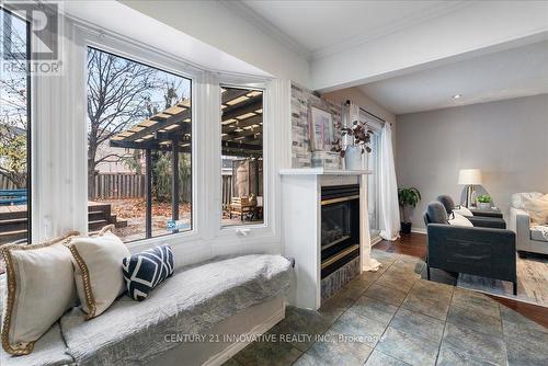 3061 Ilomar Court, Mississauga, ON - Indoor With Fireplace