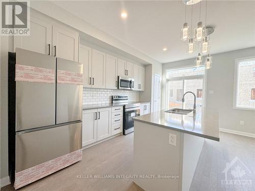 503 Convenire Row, Ottawa, ON - Indoor Photo Showing Kitchen With Double Sink With Upgraded Kitchen