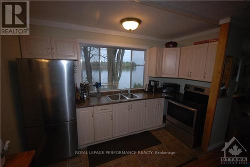 16 B6A Road, Rideau Lakes, ON - Indoor Photo Showing Kitchen With Double Sink