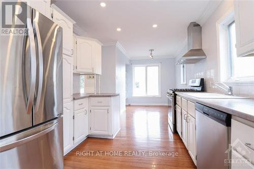 1340 Aurele Street, Ottawa, ON - Indoor Photo Showing Kitchen With Stainless Steel Kitchen