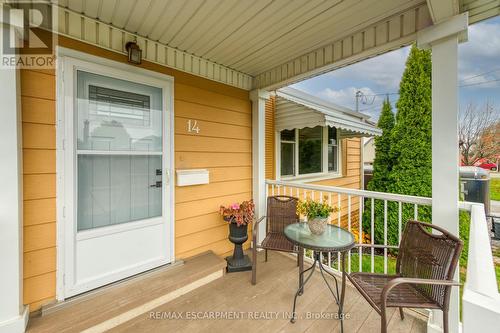 14 Walter Avenue S, Hamilton, ON - Outdoor With Deck Patio Veranda With Exterior