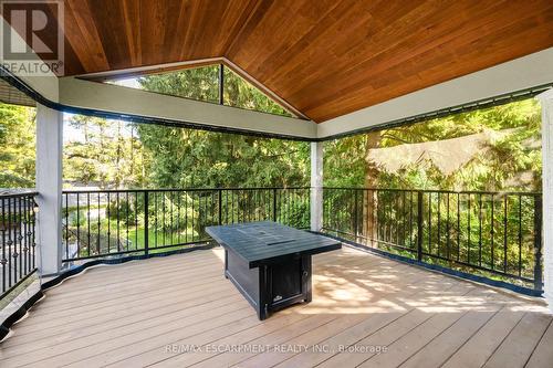 185 Central Drive, Hamilton, ON - Outdoor With Balcony With Exterior