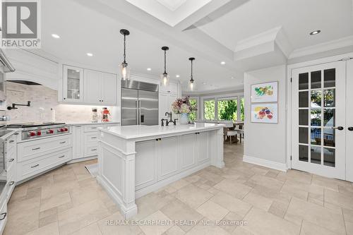 185 Central Drive, Hamilton, ON - Indoor Photo Showing Kitchen With Upgraded Kitchen