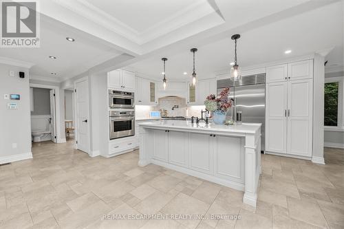 185 Central Drive, Hamilton, ON - Indoor Photo Showing Kitchen With Upgraded Kitchen