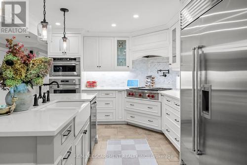 185 Central Drive, Hamilton, ON - Indoor Photo Showing Kitchen With Upgraded Kitchen