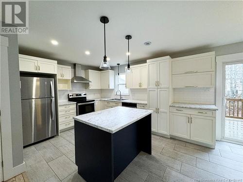 56 Des Peupliers Street, Dieppe, NB - Indoor Photo Showing Kitchen With Stainless Steel Kitchen With Double Sink With Upgraded Kitchen