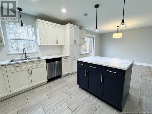 56 Des Peupliers Street, Dieppe, NB - Indoor Photo Showing Kitchen With Double Sink