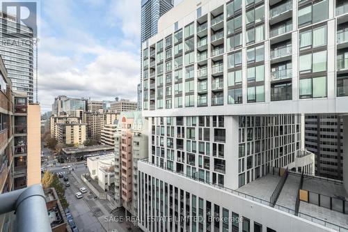 1503 - 96 Saint Patrick Street, Toronto, ON - Outdoor With Balcony With Facade