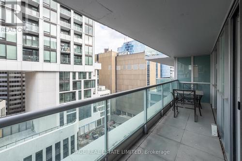 1503 - 96 Saint Patrick Street, Toronto, ON - Outdoor With Balcony With Exterior