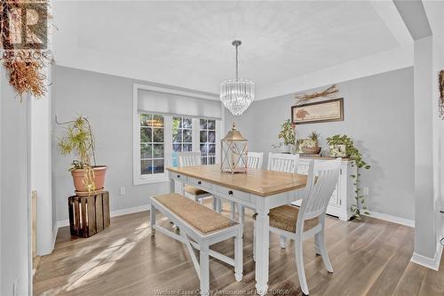 21166 Erie Street South, Wheatley, ON - Indoor Photo Showing Dining Room