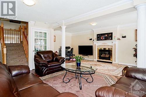 986 Laporte Street, Ottawa, ON - Indoor Photo Showing Living Room With Fireplace