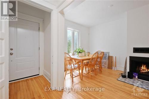 177 Glen Avenue, Ottawa, ON - Indoor Photo Showing Dining Room With Fireplace