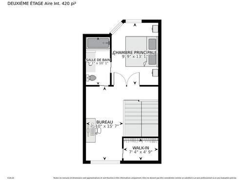 Plan (croquis) - 448 Rue De Sébastopol, Montréal (Le Sud-Ouest), QC 