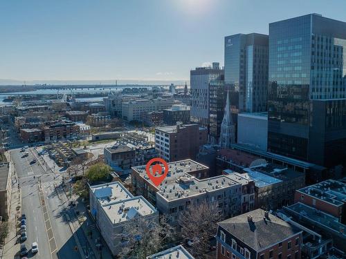 Aerial photo - 405-440 Rue De La Gauchetière E., Montréal (Ville-Marie), QC - Outdoor With View