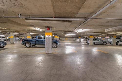 2402-7343 Okanagan Landing Road, Vernon, BC - Indoor Photo Showing Garage