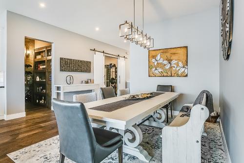 1547 Cabernet Way, West Kelowna, BC - Indoor Photo Showing Dining Room