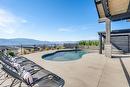 1547 Cabernet Way, West Kelowna, BC  - Outdoor With In Ground Pool With View 