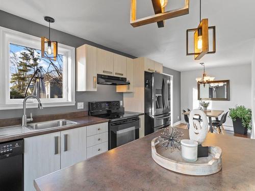 Overall view - 145 Rue William, Châteauguay, QC - Indoor Photo Showing Kitchen With Double Sink