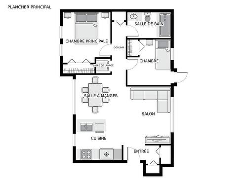 Plan (croquis) - 301-836 7E Avenue, Montréal (Rivière-Des-Prairies/Pointe-Aux-Trembles), QC - Other