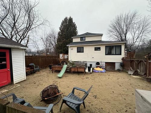 Backyard - 393 16E Avenue, Pointe-Calumet, QC - Outdoor With Exterior